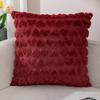 Modern Simple Ins Pillow Plush Autumn and Winter Pillow Living Room Sofa Love Cushion Pillow Cover