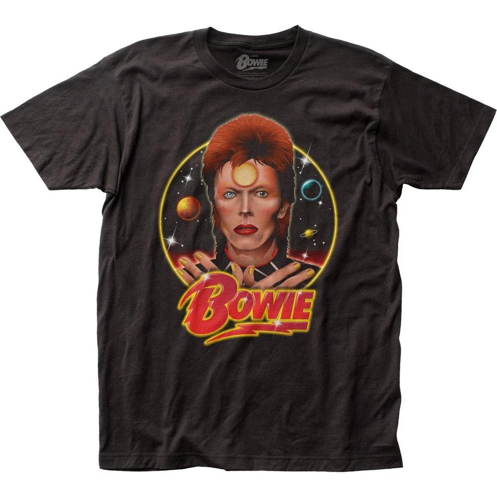 

David Bowie Space Oddity Mens T Shirt Music Classic Concert Rock Band Tee Black XL