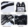 17" Transparenter Rucksack Wasserabweisend Transparenter Rucksack Strapazierfähig Durchsichtiger Rucksack Große Kapazität Buchertasche Schultasche