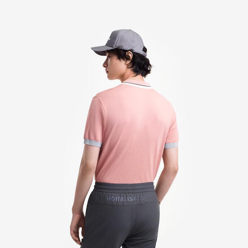 K-Boxing Men s Easy-Care Business Knit Polo Shirt VTTE2538 XL