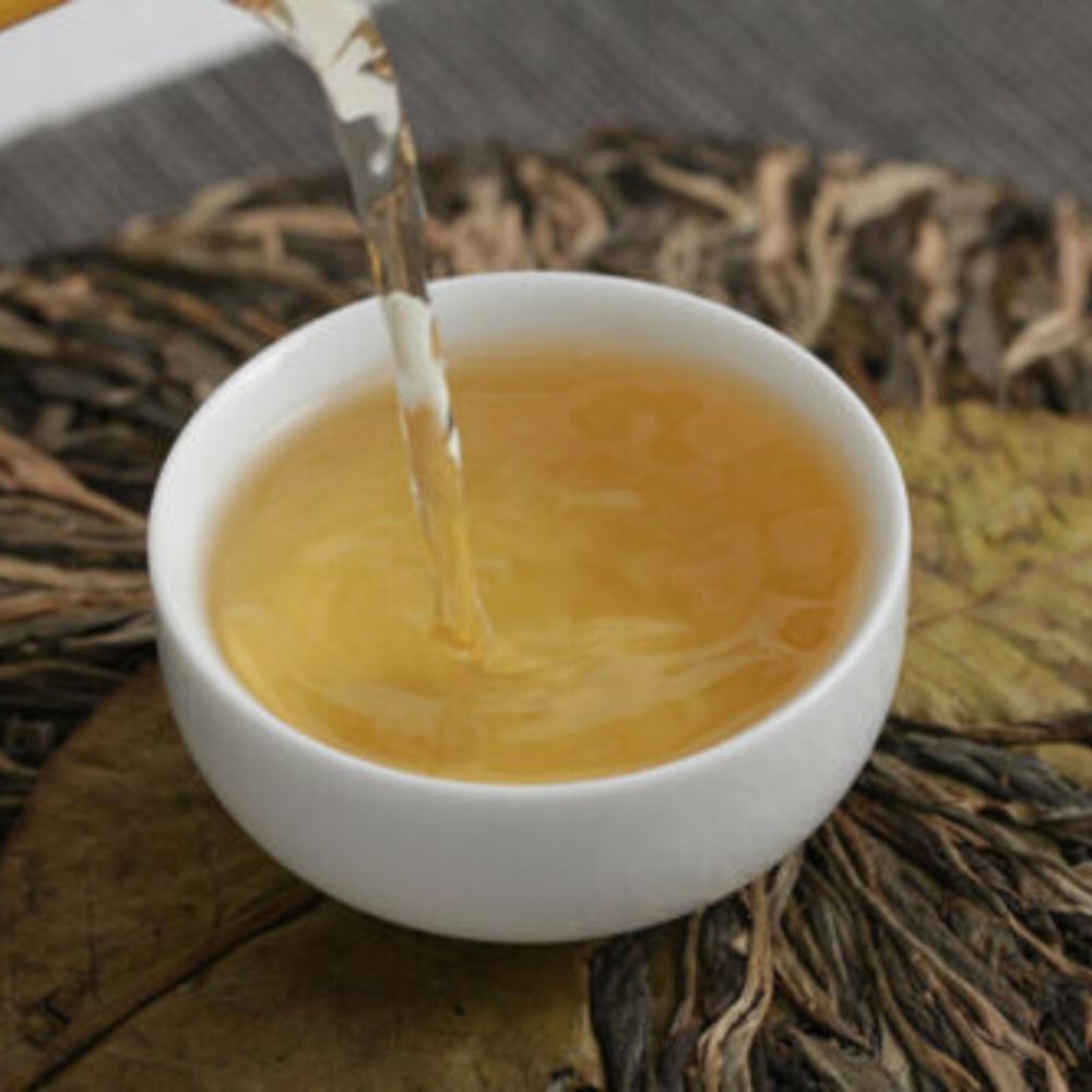 Premium Yunnan Aged Pu Er Tea Cake 400g Ripe Bazi Handmade Big Snow Mountain