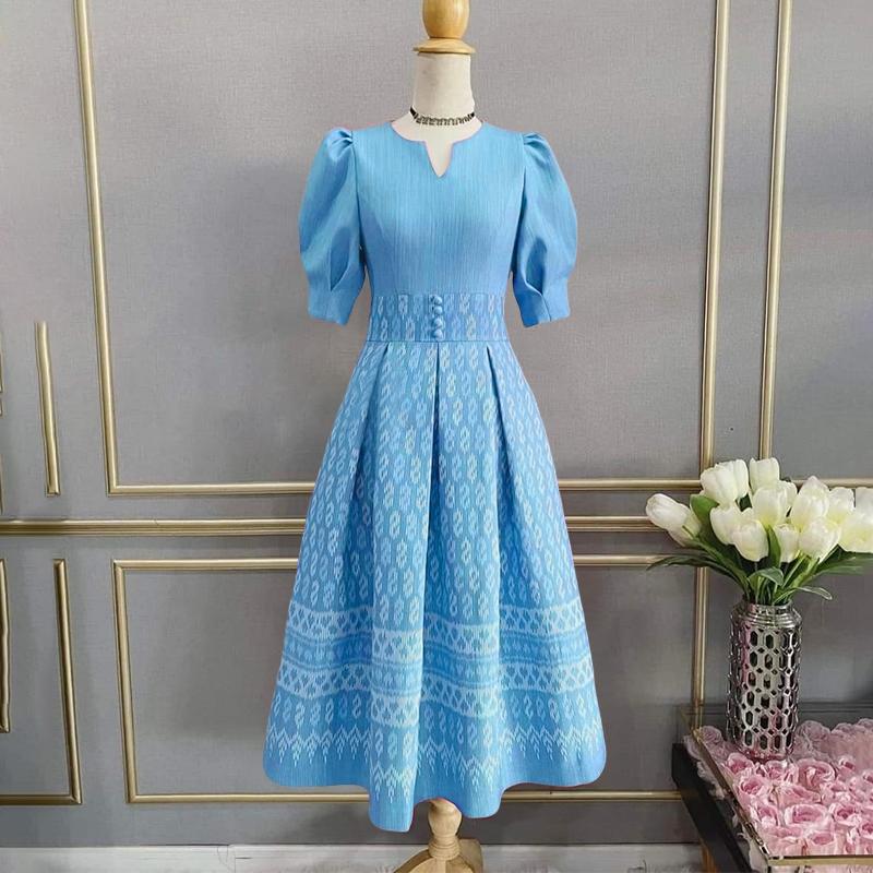 

ZANZEA Women V-Neck Summer Short Sleeve Print Dress 5XL