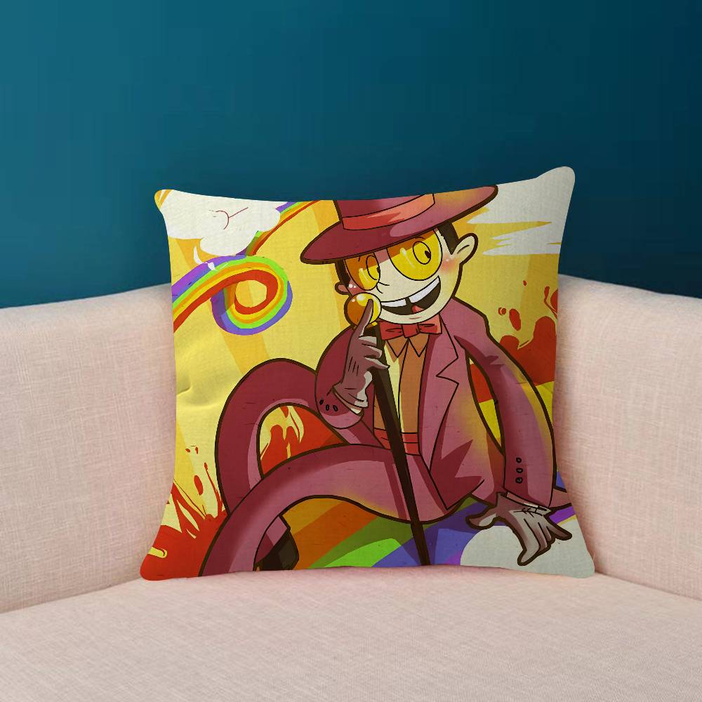 American S-Superjails Anime Cushion Cover Soft Decorative Square Cushion Covers 45x45cm Pillowcases For Sofa Couch Bedroom
