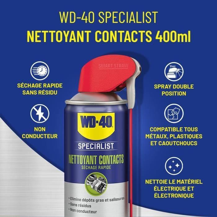 Nettoyant Contact Séchage Rapide Aérosol 400 Ml - WD-40 SPECIALIST - 33368