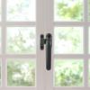 Aluminum Alloy Window Handle with Lock, Used As a Replacement Hardware for Window and Cabinet Safety