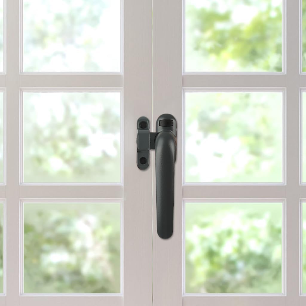 Aluminum Alloy Window Handle with Lock, Used As a Replacement Hardware for Window and Cabinet Safety