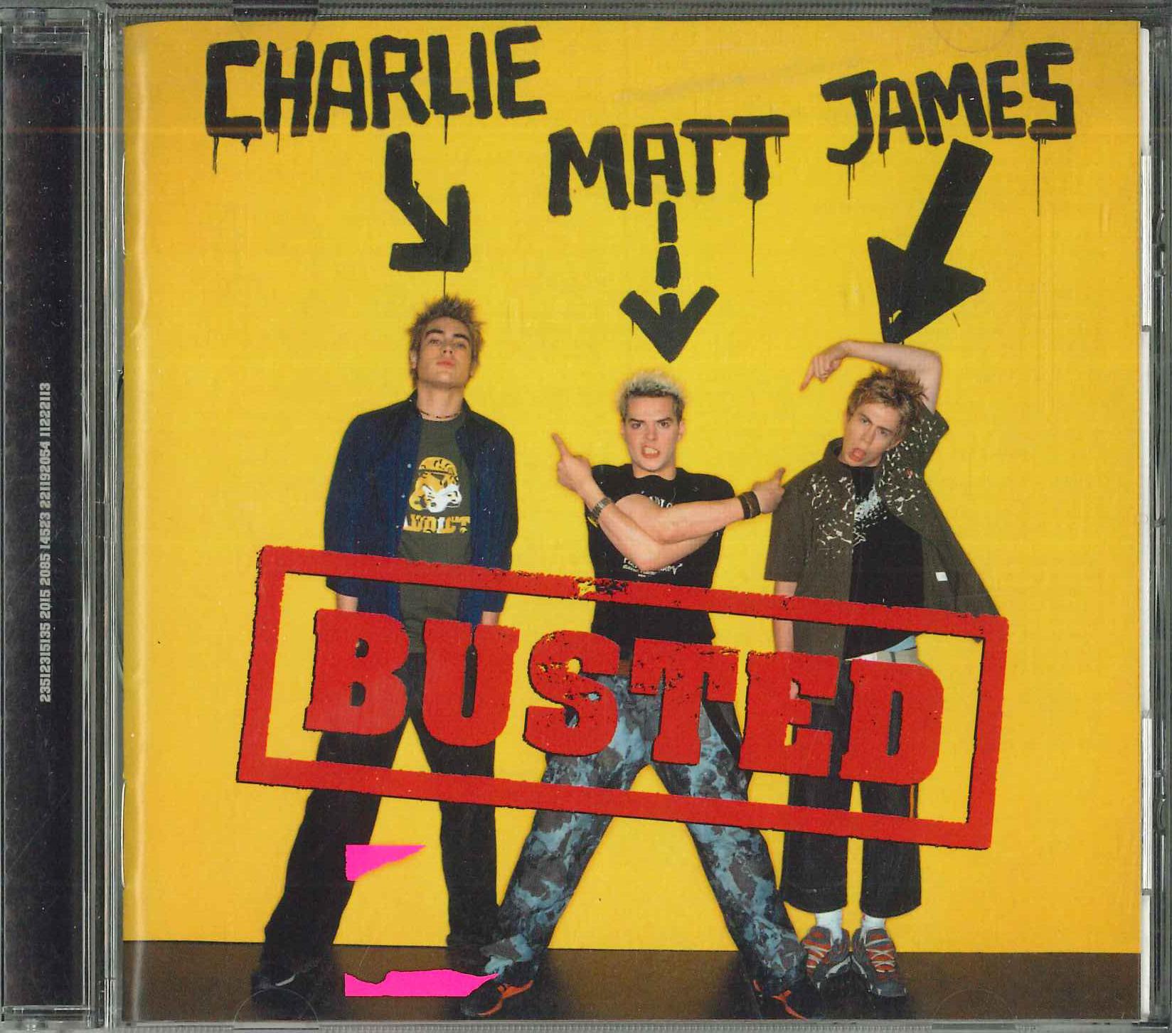 

CD BUSTED - Busted UICI9004PROMO Island Records 2003 Япония Рок Б/У