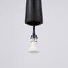 Electra black concrete pendant lamp