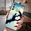 For Samsung Galaxy A55 5G Case 3D Emboss Floral Relief Silicon TPU Soft Phone Cover for Galaxy A15 A25 5G Bumper Funda A 55 A35
