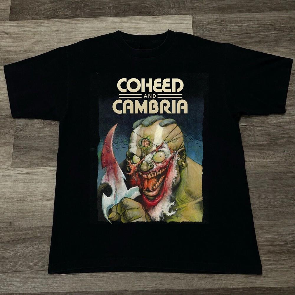 Coheed And Cambria Band On Tour Black S to 5XL Unisex Shirt LL1053 Unisex T-Shirt M