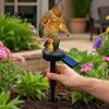 Solar Garden Statue Dragon Light, Outdoor Sasquatch Lamp, Fantasy Light Creature Sculpture, Pathway for Yard Lawn Decor Medieval Gothic Sculpture