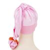 Wide Edge Satin Sleep Cap Long Hair Cap Fashion Silk Hair Wrap  Sleeping