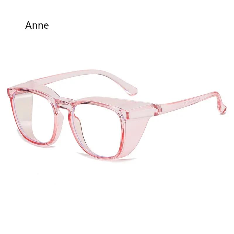 1PC Safety Glasses Anti Fog Goggles Protective Glasses Side Shields Anti Blue Light Protection Eye Glasses For Men And Women