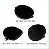 Rear Bumper Tow Hook Hole Cover for Mazda 3 Axela Sedan 2014-2019 Tow Hauling Eye Trailer Cap Bumper Hole Cover Replacement Parts(White)