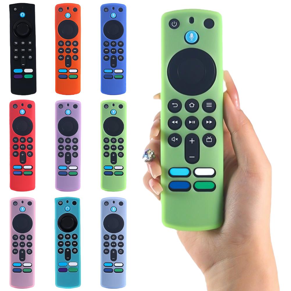 1Pc Silicone Replacement Cover For Amazon Fire TV Stick (3rd Gen) L5B83G Shockproof Resistant Remote Control Protective Case