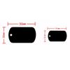 Professional 100Pcs Dog Tag Military Pet Id Tags Aluminum Name Pendant Blank Dog Tags Personalized Customized Dog Tag