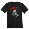 A Nightmare On Elm Street Horror Movie T-Shirt Black Men's and Women's Same Pure Cotton Streetwear   Oversized T Shirt