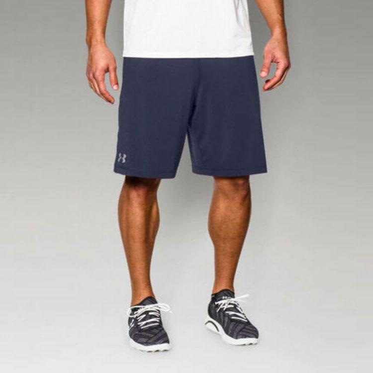 Under Armour Casual Sports Basketball Running Quick-Dry Shorts Men Shorts Navy-Blue 1253527-410