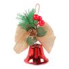 Christmas Bells Bowknot Hanging Ornament for Tree Car Christmas Decorations 2023