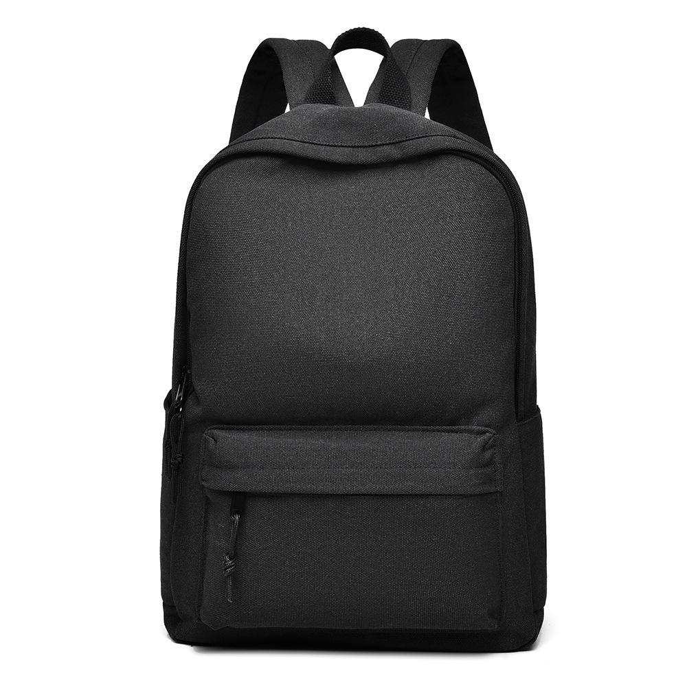 

Simple and Versatile Polyester Casual Outdoor Backpack Large Capacity Black Men s Travel Bag