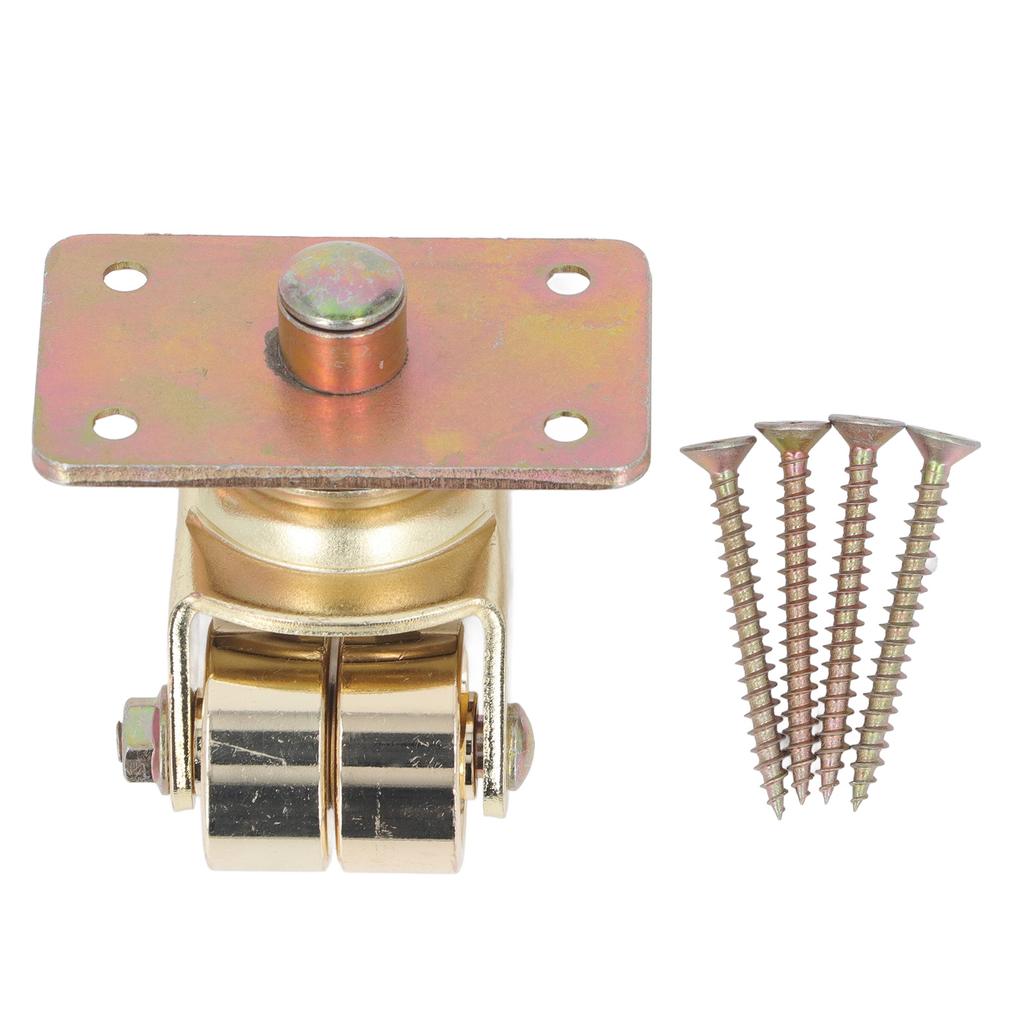 Ruedas de piano verticales para muebles, resistentes, con rotación de 360 grados, de hierro y metal, pequeñas y giratorias