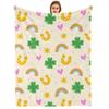 Cloud Vortex Tunnel Sky Soft Flannel Blanket Breathable Warm Throw for Office Car Sofa Kids Room Birthday Xmas Gift