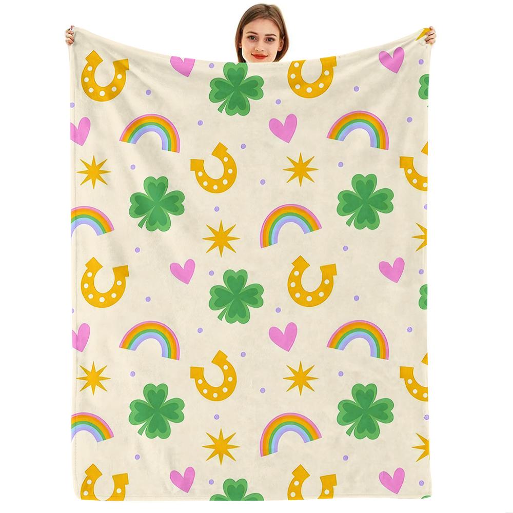 Cloud Vortex Tunnel Sky Soft Flannel Blanket Breathable Warm Throw for Office Car Sofa Kids Room Birthday Xmas Gift