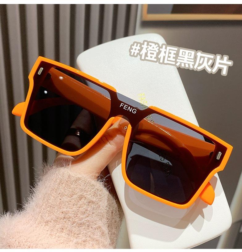 New Women Square Sunglasses Women Brand Designer Fashion Big Frame Sun Glasses Women Outdoor Leisure Eyewear UV400