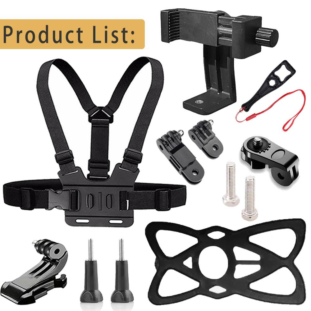 

Нагрудный ремень с вращающимся креплением для мобильного телефона, держатель для iPhone, нагрудный ремень для Gopro Hero, аксессуары для камеры Insta360 Osmo POV