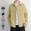 Jacket Men's Work Shirt Men's Long-sleeved Spring and Autumn New Loose Trendy Casual Shirt Jacket