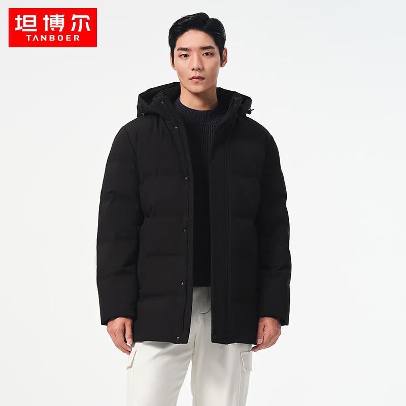 Tanboer Men's TF236507 Loose Fit Winter Down Jacket