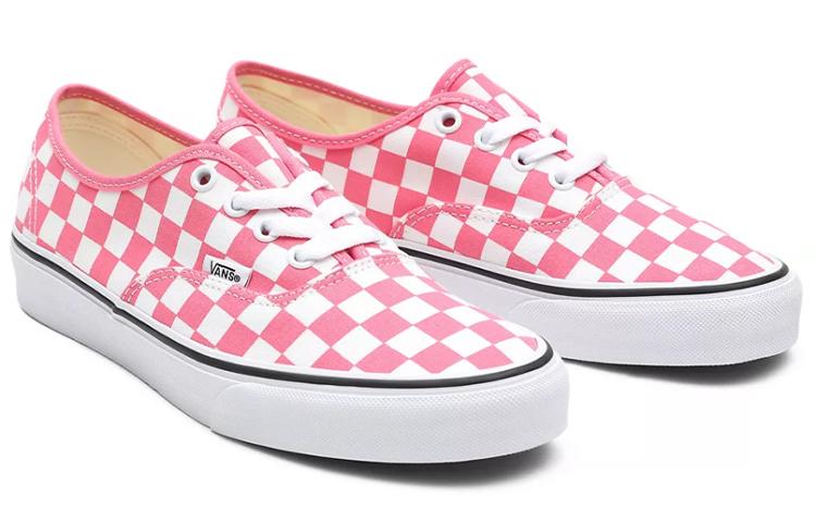 Men's Sneakers Vans Checkerboard Authentic Checkboard Pink/White