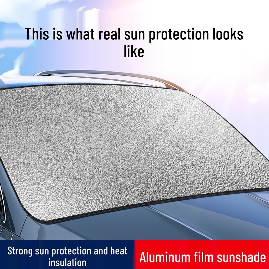 Universal Car Front Windshield Sunshade and Snow Shield