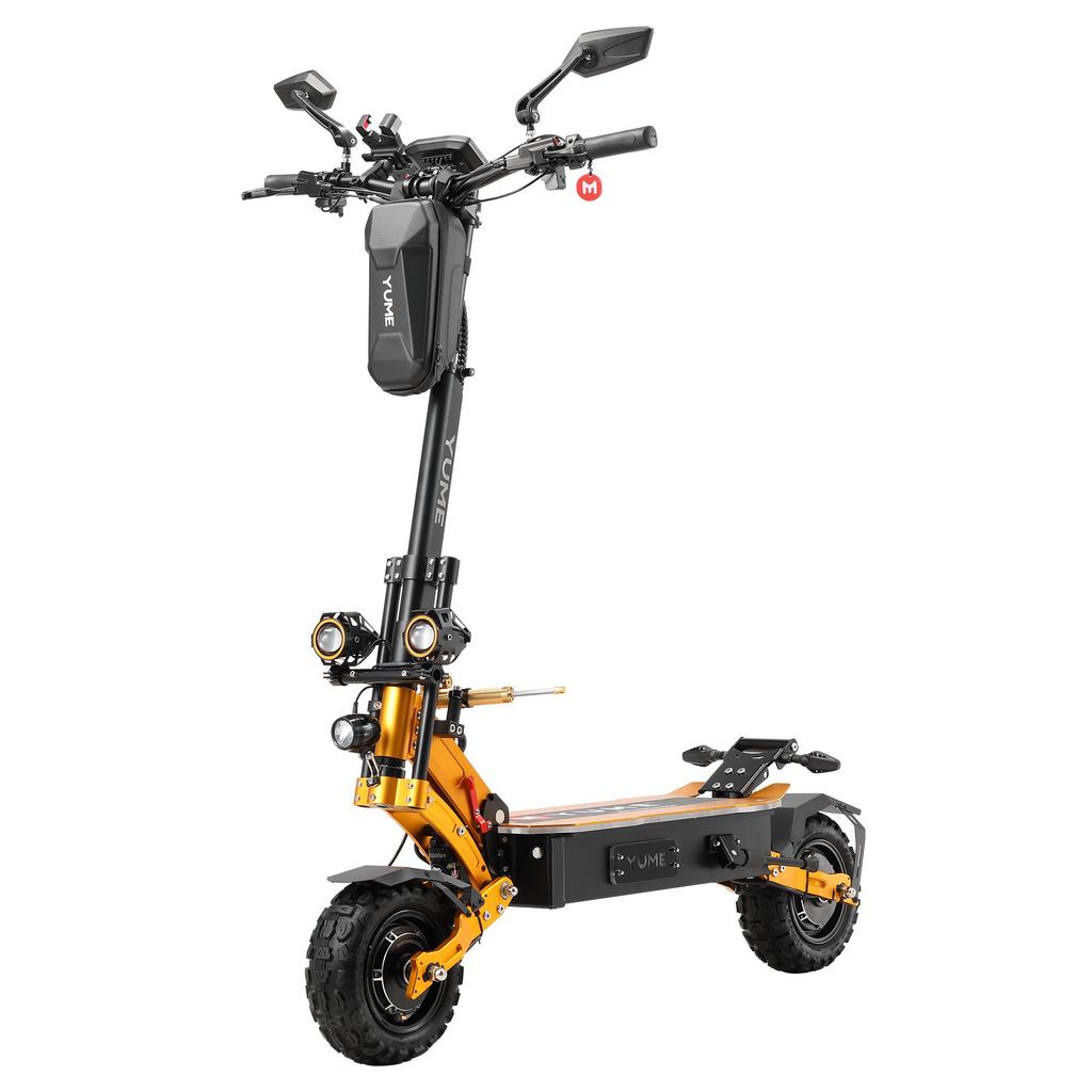 YUME X11+ 2025 All-Terrain Electric Scooter 6000W 60V27Ah/30AH Battery Dual Motors 11inch Off-Road Tires Outdoor E-Scooter