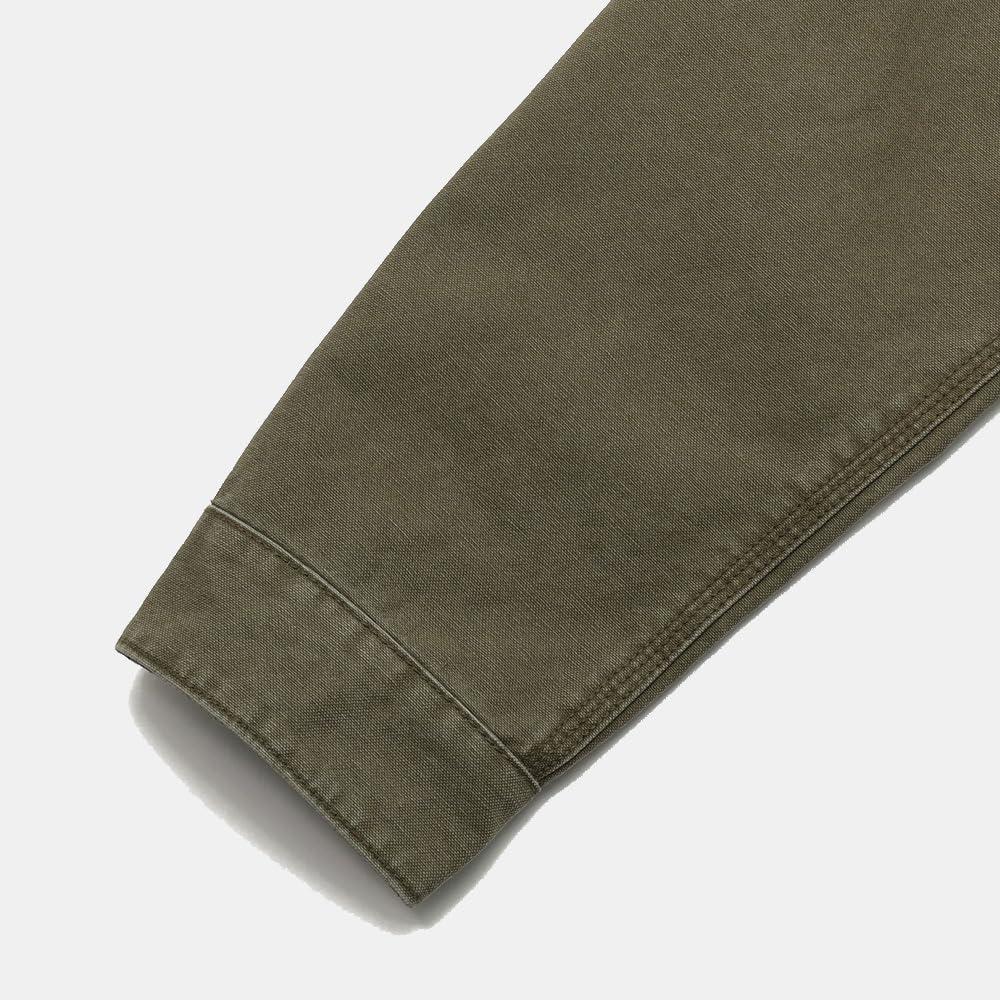 Timberland Women's Washed Canvas Jacket, Leaf Green, Size M, TB0A5VJ7A581