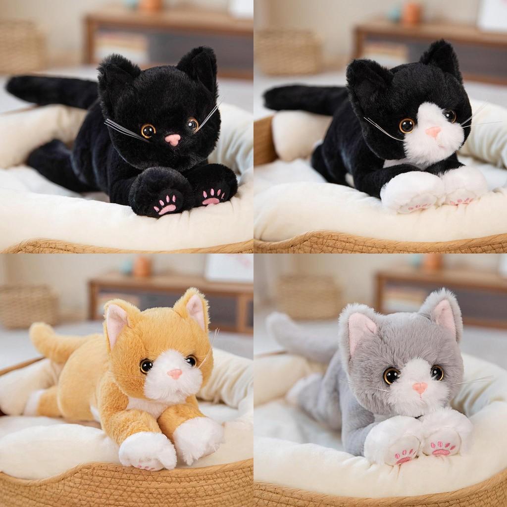 Plush Toy Cat Cartoon Stuffed Animal Doll Bedroom Decoration Kids Gift Cute