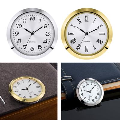 Langlebiges Metall-Zifferblatt Runde Uhr Handwerk 55 mm Durchmesser Uhrenkopf Stilvoll Entworfen für Verschiedene Business-Uhrenmarken