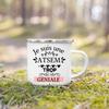 Merci Atsem Agenda Print Mugs Creative Coffee Cups Drinks Water Milk Cup Enamel Mug School Home Handle Drinkware Gifts