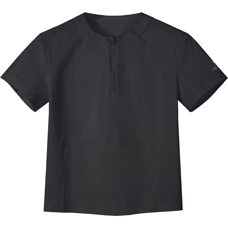 CAMEL Women s Quick-Dry Stand-Up Collar Sport T-Shirt L