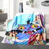 1Pc Fantasy Friends Adventure Blanket For Couch Bed Plush Cozy Fuzzy Blanket Super Soft Warm Blankets For Fall And Winter 0918204