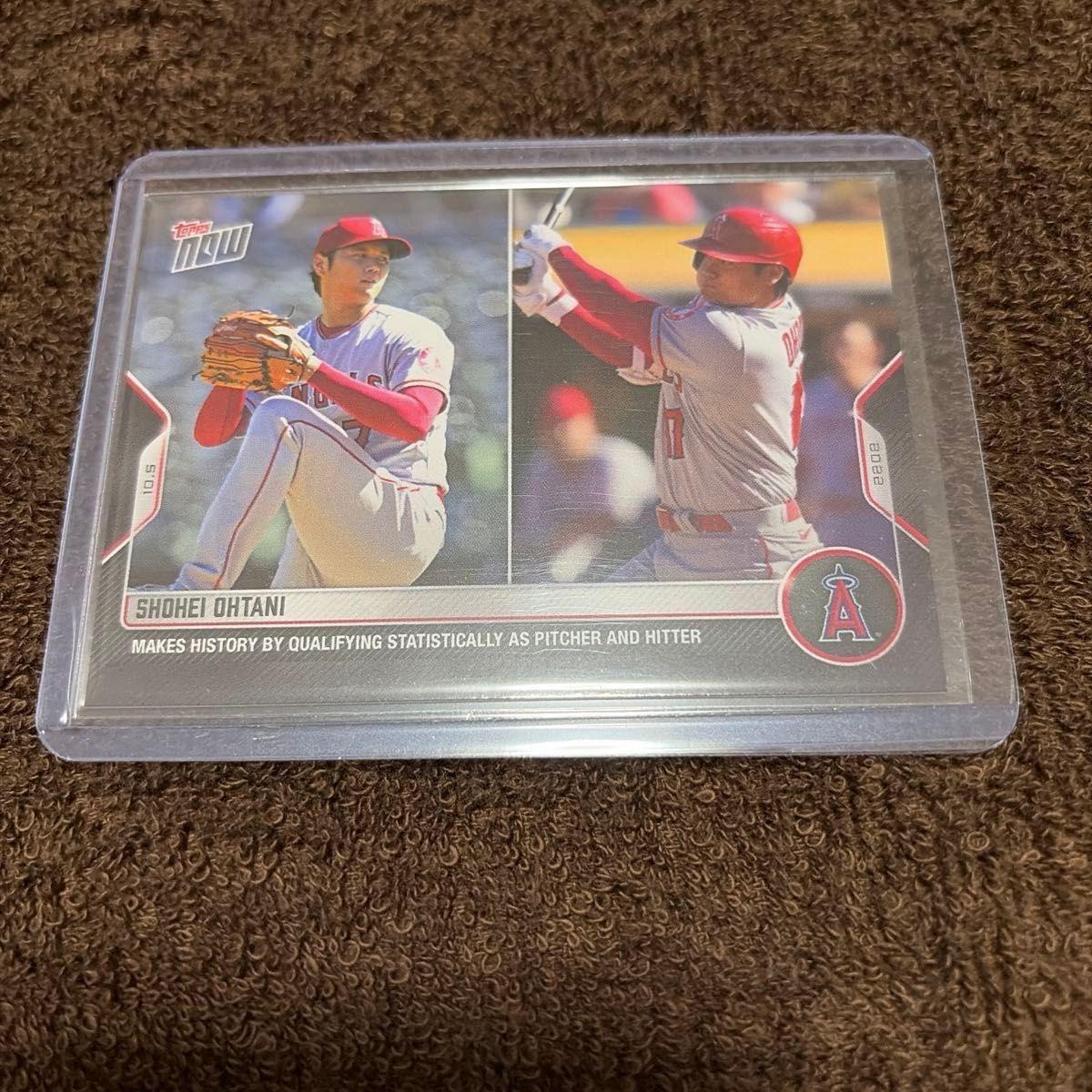 Used Shohei Ohtani Topps Now 2022 MLB Card SHOHEI OHTANI