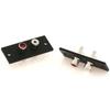 AV Adapter RCA Plate Copper Core Connecting Plug Audio RCA Plug RCA Terminal RCA Jack Connector