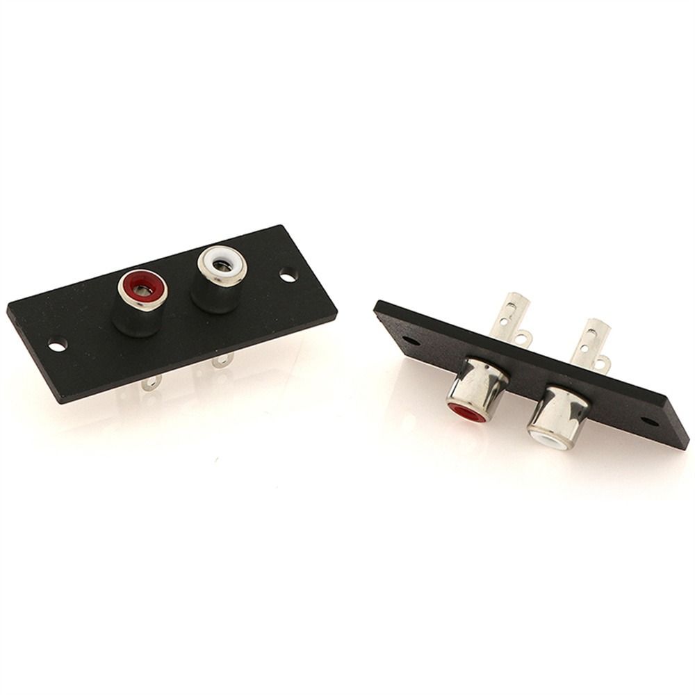 AV Adapter RCA Plate Copper Core Connecting Plug Audio RCA Plug RCA Terminal RCA Jack Connector