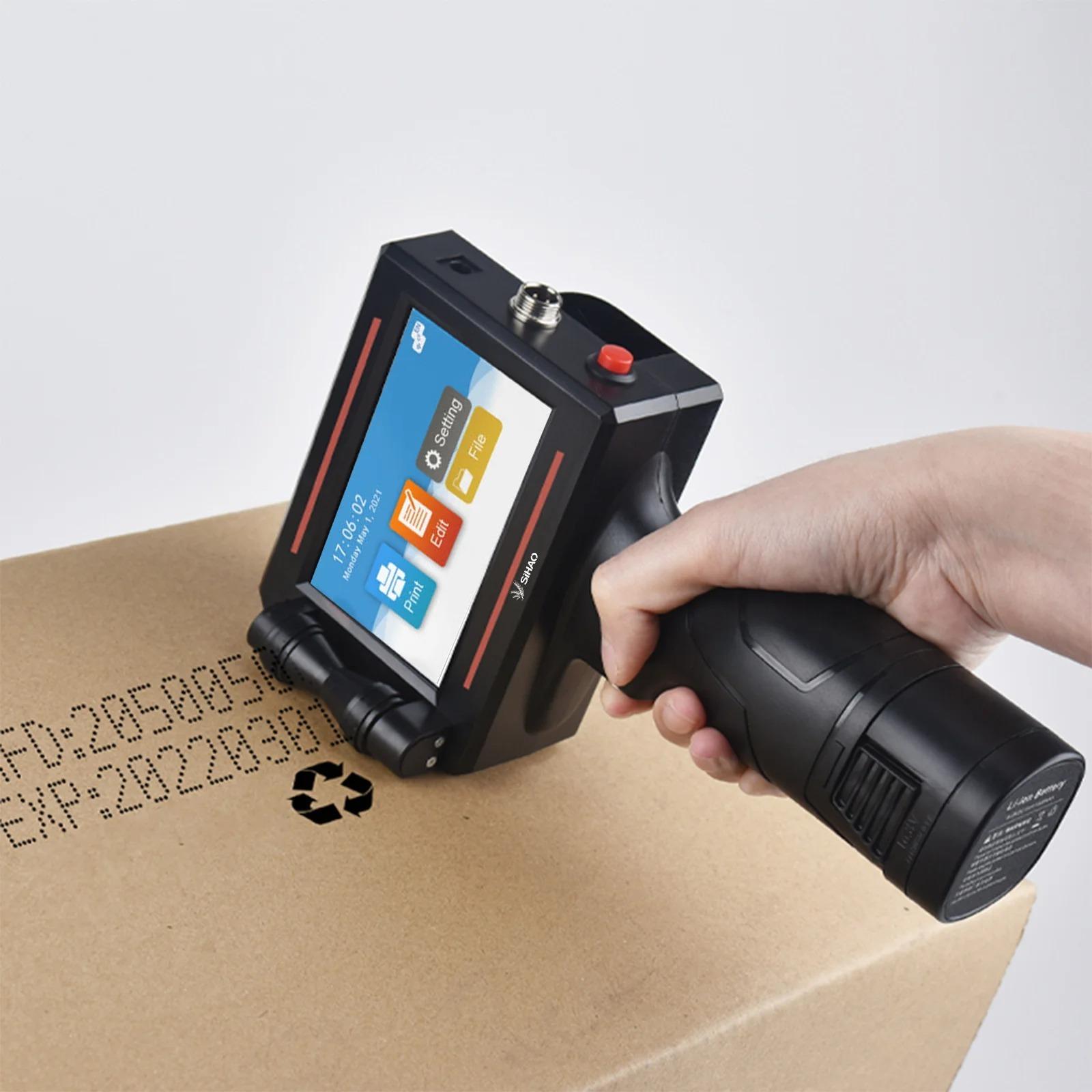 SIHAO Handheld Inkjet Printer Portable Date
