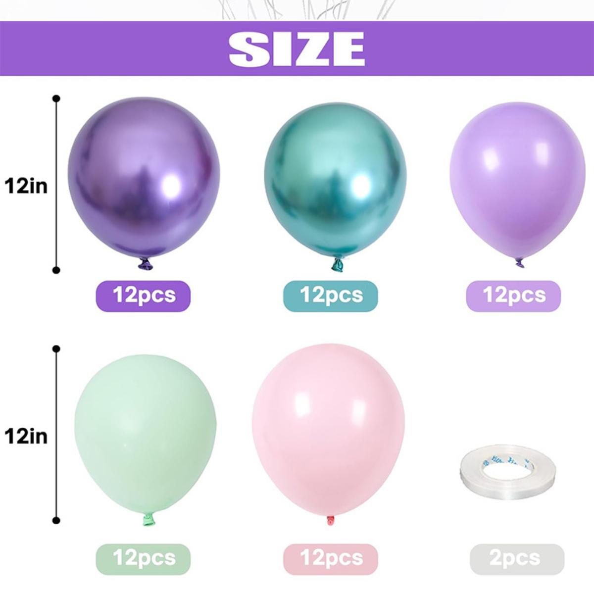 

Набор для украшения на день рождения из 60 воздушных шаров С днем рождения Воздушный шар Украшение для вечеринки в честь рождения ребенка KTY