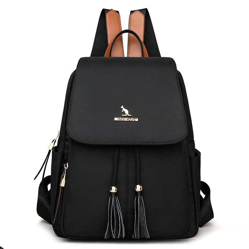 Ryggsäck för kvinnor Tassel Outdoor Travel Liten ryggsäck