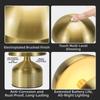 Metal Shade Mushroom Shape Table Lamp USB Rechargeable Reading Bedside Lamp  Hotel Room Use