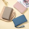 New Anti-theft Brush Multi-function Passport Bag, Women's Large-capacity Long Wallet, Air Ticket Passport Certificate Storage Bag