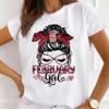 MOMO Printed Women's Short-Sleeved T-shirt round Neck Graphic Top Aesthetic Clothing Summer polyester fabricfor Women Model