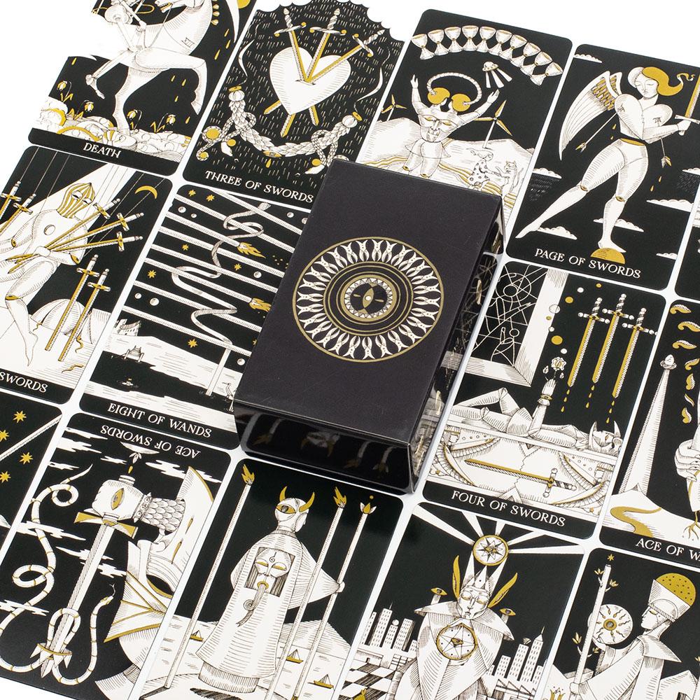 Symbolic Soul Tarot 78pcs Study Deck for Beginners 10.3*6cm Board Games Cards